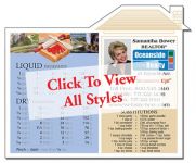 ReaMark Products: House Shape Magnets